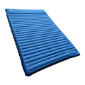 Snbo Portable Double Camping Sleeping Pad Inflatable Camping Pad Foot Press Ultralight 2 Person Camping Mat With Pillow