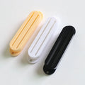 Donlis PC10 Dual Coil Single Electric Guitar Pickup Cover for Rail Pickups Plastic Material Blade Style
