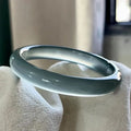 Natural Jade Bangle for Women Natural Jade Agate High Ice Transparent Icy Blue Water Type Jadeite Bangle for Women MegaBDM