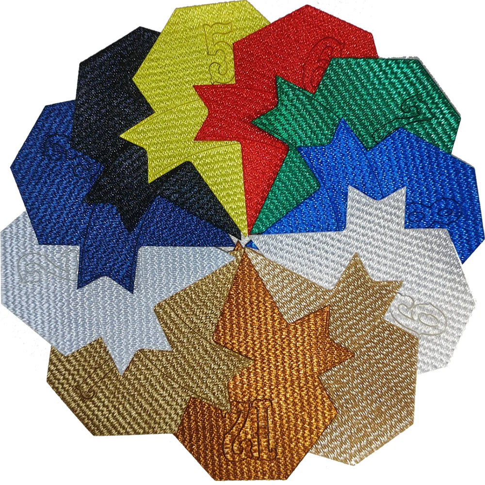 Art.TBT2103201C  3D Tatami Construction Fabric for Flocking Patches and Badges Sublimation Label  Solid Ground Fabric