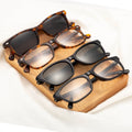 Fashion Polarized Acetate Full Rim Square Anti-Glare Driver Mirror Sunglasses for Women and Men UV400 Protection