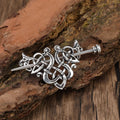 New Retro Art Deco Hair Stick Women Crown Retro Metal Hair Clip Abstract Design Sliding Hair Clip Headwear Decoration Accessory
