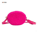 Promotion Teddy Makeup Bag Travel Skincare Bag Fluffy Toiletry Bag Cosmetic Box Fur Pouch Gift for Her