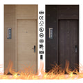 Foshan Yohome EN Certified Soundproof Fireproof Hotel Wooden Door Hotel Entry Door Manufacturer