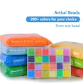 Wholesale Hot Sell 225 Color Bulk Multi-Color Bulk Eco Friendly Colorful Design 3D Cs24 5mm Ironing Fuse Artkal Iron Perler Bead