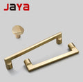 JAYA Furniture Profile with Gold Mid Century Modern Door Matte Black Kitchen Cabinet Handles for a Stylish and Functional Handle