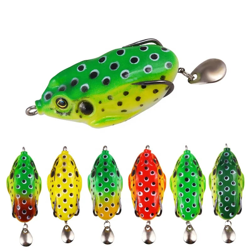 Soft Baits Frog 6cm/13g Top Water Fishing Lure SOFTBAIT Artificial Bait