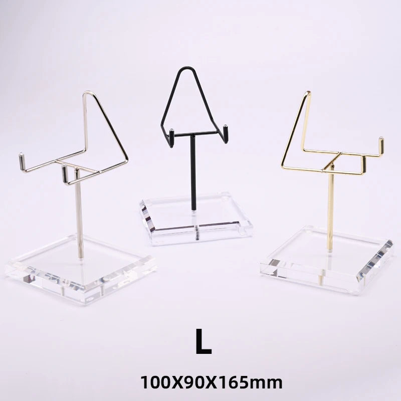 Modern Factory Supply Low Price Foldable Metal Background Stand Garment Display Rack Customized Electroplated Corner Shelf Easy