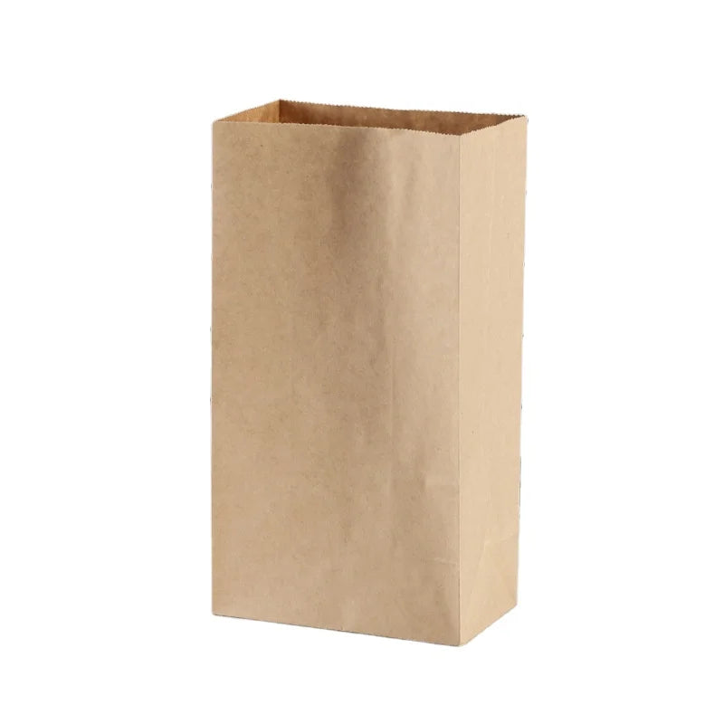 Creatrust Rope Loot 8X10 Luxe Small Gift Drawstring Kraft 120Gsm Food Grade 10 Lb Brown Bag Paper White Wholesale