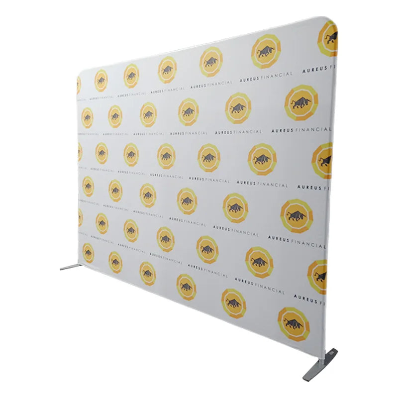 Fabric Backdrop Branded Kiosk Displays Booth Trade Show Modular Exhibition Stand Tension Fabric Backdrop