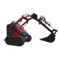 23hp 13hp Multifunctional Mini Crawler Tracked Skid Steer Loader Wheel Loader With Backhoe Digger Excavator Breaker Hammer