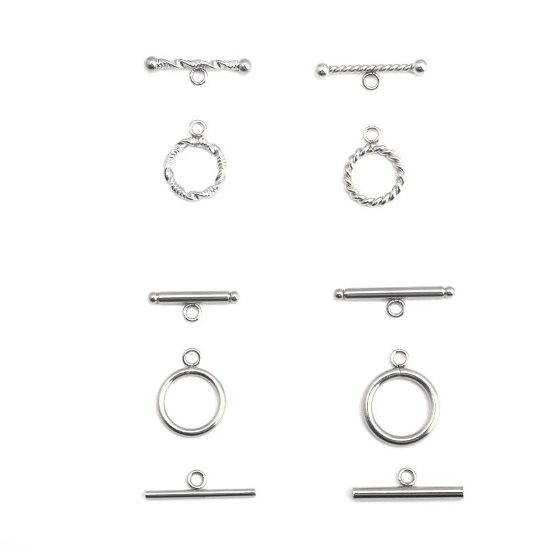 European and American Fashion Stainless Steel OT Stainless Diy- Word Bracelet Necklace Accessories