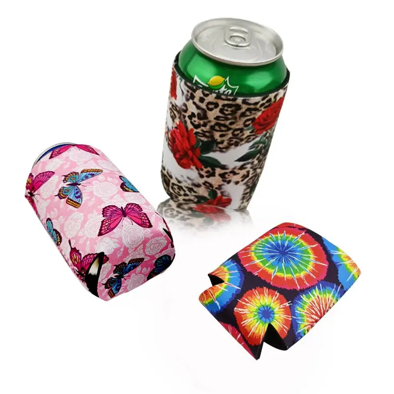 New Pattern Insulated Beer Cooler 12OZ/330ml Collapsable Can Cooler/ Holder/Sleeve