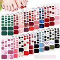 Variety of Styles 22strips Toe Nail Art Decorators Sticker Hot Sale New Customization Design Fashion Acrylic Opp Bag Print LOGO