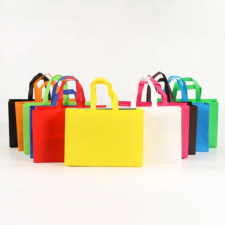 Wholesale Reusable Packaging Polypropylene Laminated Non Woven Shopping Tote Rpet Pp Bag With Custom Logo