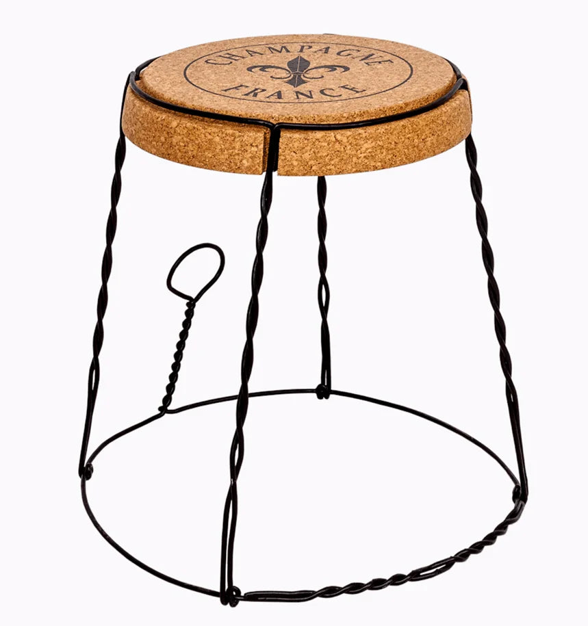 Eco-friendly Upmarket Bar Stools Morden Cork Stool Chair 55*53.5cm Cage Table