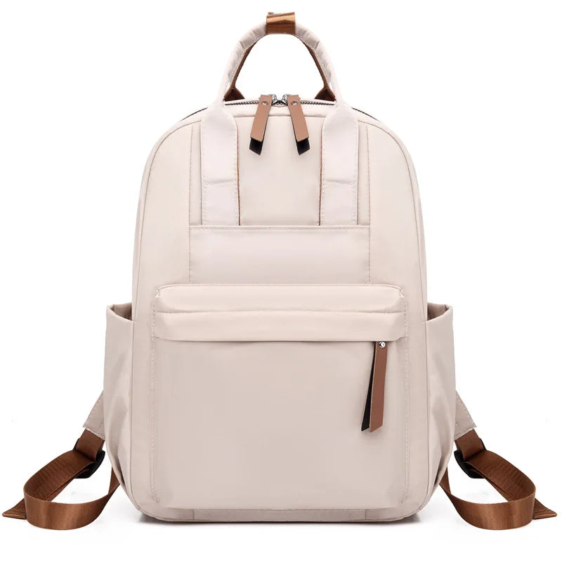 2022 New Nylon Backpack Fashion Simple Large Capacity Computer Portable Travel Backpack Schoolbag