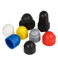 Customized Black Grey Red Blue Color Yellow Caps Nut M6 M8 M10 Waterproof Plastic Domed Protective Bolt Covers Hex Nut Caps