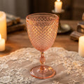 Customized Large Transparent Color Wine Glass Blue pink Water Red Wine Plastic Wine Glass Colorful Goblets