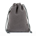 8x10CM Drawstring Pouch Smooth Plush Velvet Recyclable Jewelry Packaging for Watch Gemstone & Sunglasses Storage