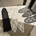 Hot Sale New Design Hollow Out Lace Long Ribbon Tail Hair Band Fashion Lace Hair Ribbon Women Wedding Hair Accessories