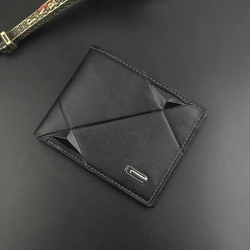 LIOU New Design ID Card Leather Wallet for MenPopular