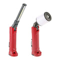 Multi-function Portable LED USB Rechargeable Flashlight Torch Folded COB Magnetic Hook Work Light Lamp for Outdoor Car Repair