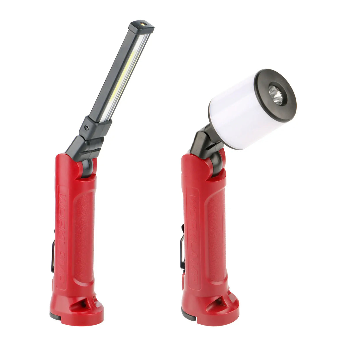 Multi-function Portable LED USB Rechargeable Flashlight Torch Folded COB Magnetic Hook Work Light Lamp for Outdoor Car Repair