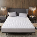 Waterproof Mattress PadQuilted Fitted Mattress Cover Deep Pocket Microfiber Super Soft Mattress Topper