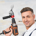 Electric Drill Shears Iron Sheet Shears Cutting Plate Tool Electric Drill Refitting Plate Shears Metal Plate Cutter