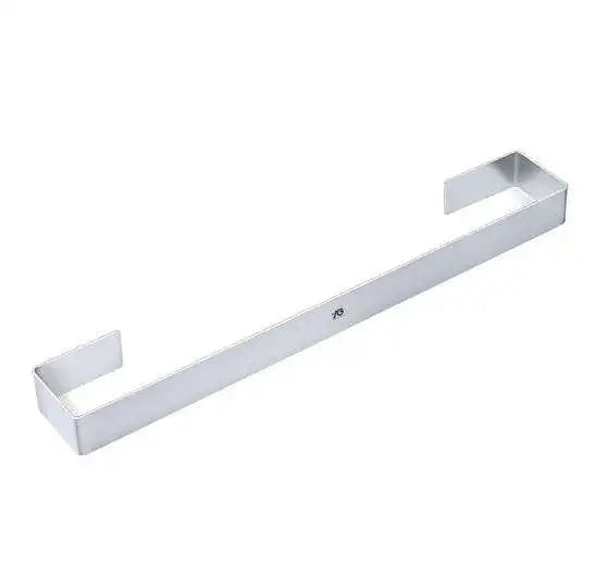 Durable Self-Adhesive Aluminum Single Towel Bar Wall Mount Bathroom Towel Rack Rod Heated Modern 50cm