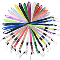 Custom Durable Eco-Friendly Cheap Nylon Webbing Lanyards with Silk Screen Printing Neck Strap & ID Card Holder