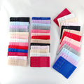 Comfortable Elastic Tightness Custom Bra Strap Extenders Nylon Hook and Eye Tape Extension Adjustable Bra Straps