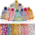 Mini 9x12cm Organza Drawstring Pouch Wholesale Small Mesh Gift Bag for Wedding Birthday Holiday Celebration Packaging