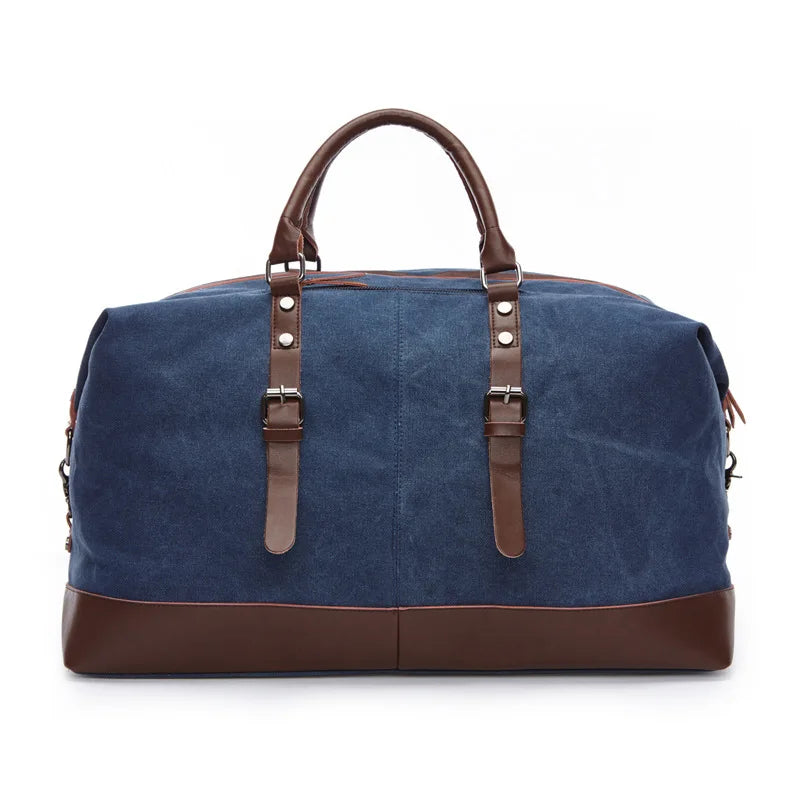 Vintage Custom Largedesigner Bags Travel Durable Zipper Canvas Tote Bag Single-shoulder Crossbody  Duffle Bag