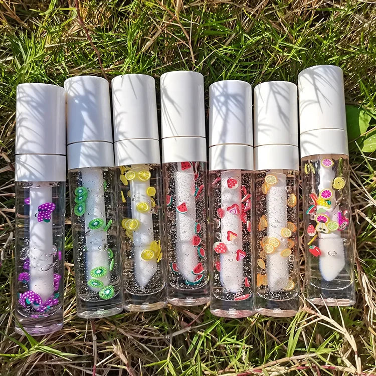 Wholesale Custom Private Label Clear Nonstick Fruit Lip Gloss Vendors MegaBDM