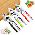 High Quality  OEM Custom Packing Colors Zinc Alloy Kitchen Garlic Juicing Tools  Peeler  Garlic Press Crusher