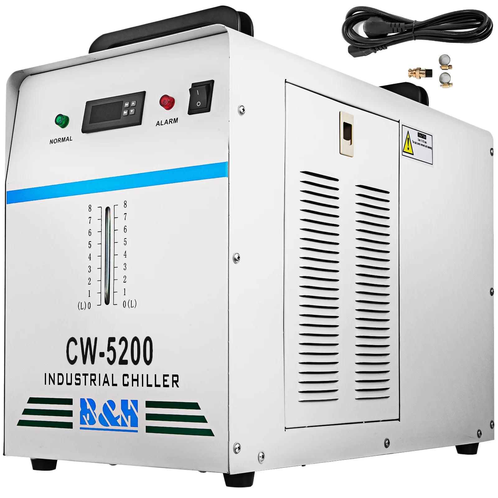 Accurate Thermostat Customized 1/3HP 1/2HP 1HP Recirculating  Laser Water Chiller CW5200 for Laser Machine