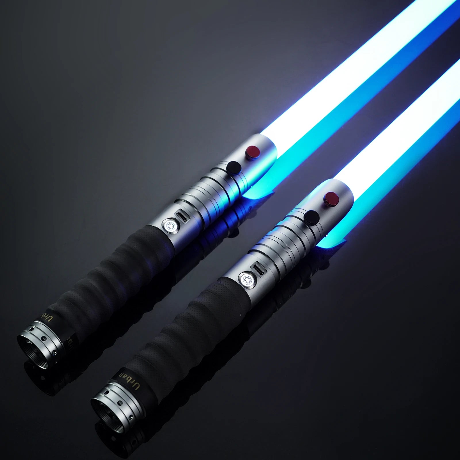LGT for RGB Lightsaber Smooth Swing Metal Hilt 92cm PC Blade Infinite Color Changing FX for Movie Sound Gift Toy