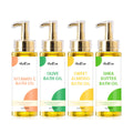 Private Label Vitamin C Sweet Almond Olive Shea Butter Bath Oil Moisturizing Cleansing and Softening Skin Body Daily Shower Oil