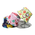 Wholesale Fashion Multi Styles Custom Logo Full Printed Fruit Polyester Sports Sunhat Bucket Hat
