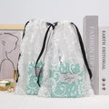 Eco-Friendly  Mesh Lace Fabric Bag for Gift  Packaging Pouch Drawstring Dust for Cosmetic  Bag for Skin-care Products