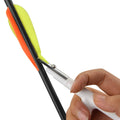 Archery Arrow Feather Scraper Strippe Vane Feather Fletching Glue Remover DIY Arrow Shaft Hunting Tool