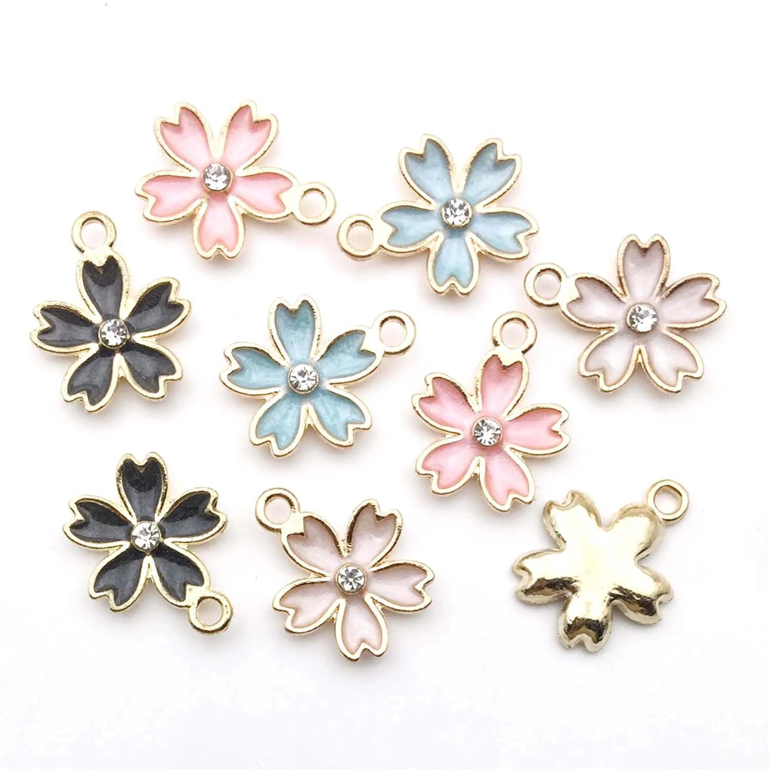 Japanese and Korean Fashion Cardcaptor Sakura Charm Set for Jewelry Making Pendant