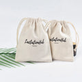 Custom Drawstring Small Cotton Bag Transfer Cotton Bag Jewelry Tableware Portable Storage Canvas Bag