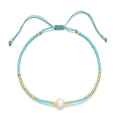 New Classic Graffiti Seed Women Stainless Steel Bohemian Style Adjustable Charm Bracelet Handmade Strand Bead Jewelry Gift