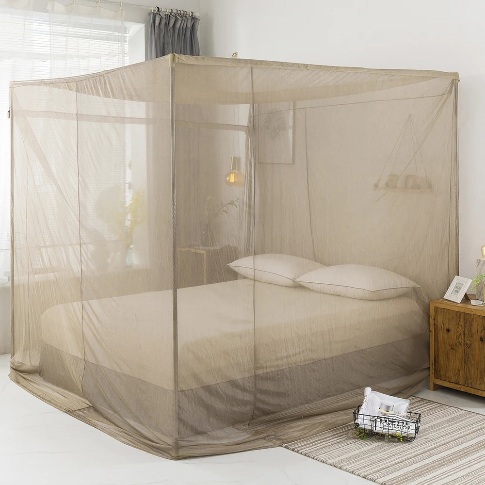 High Protection Radiation Doorless Mosquito Net Silver Fiber square Mosquito Net Anti-radiation Mosquito Net
