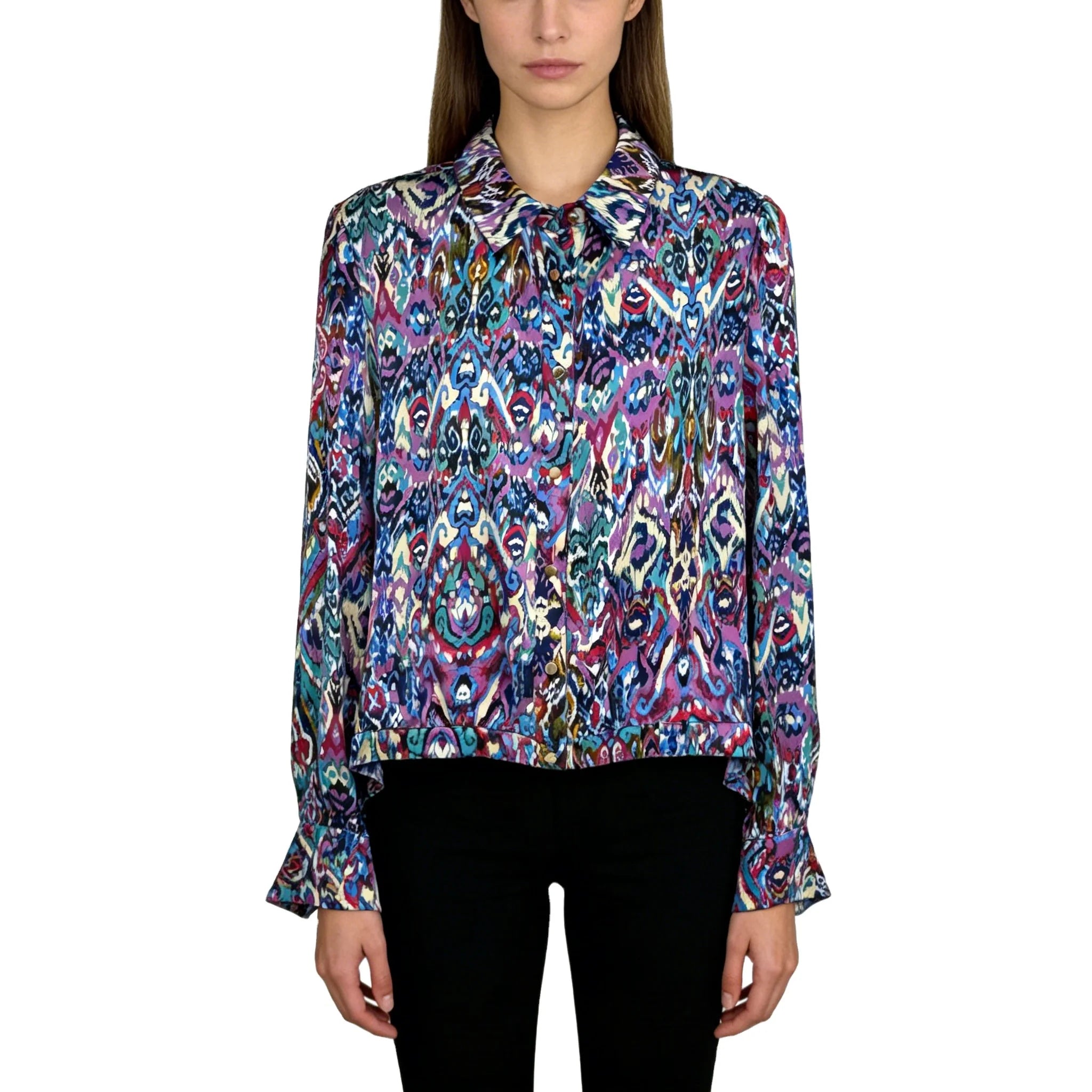 Women's Customize Casual Summer Long Sleeve High Quality Blouses Shirts for Daily Life