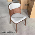 2026 New Design Home Furniture Dining Chair  Modern PU Leather Dining Room Chair