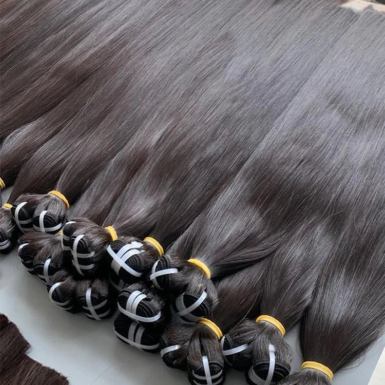 12A Grade Vietnamese Raw Human Hair Extension Vendors Super Double Drawn Vietnamese Hair Bundles MegaBDM